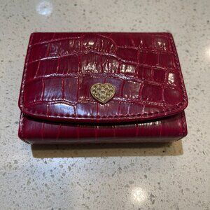 Jewelry Box for Travel in Red Leather - New (422)
